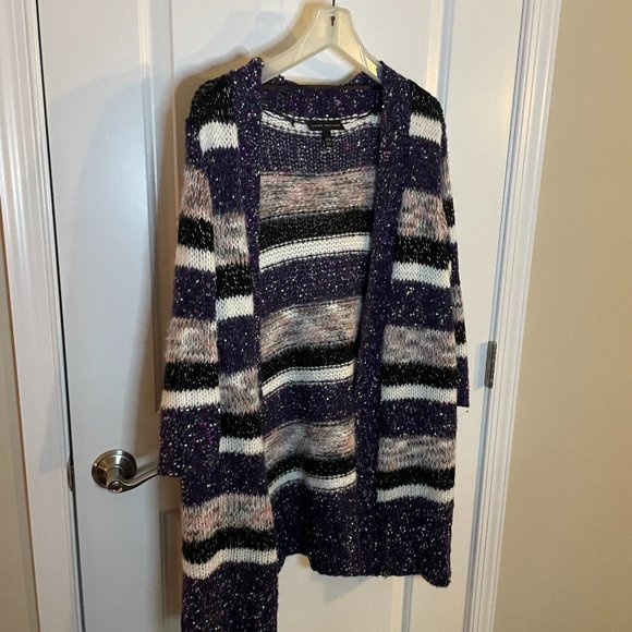 Lane Bryant Sweaters - Lane Bryant Multi-Colored Long Sleeve Cardigan Sweater